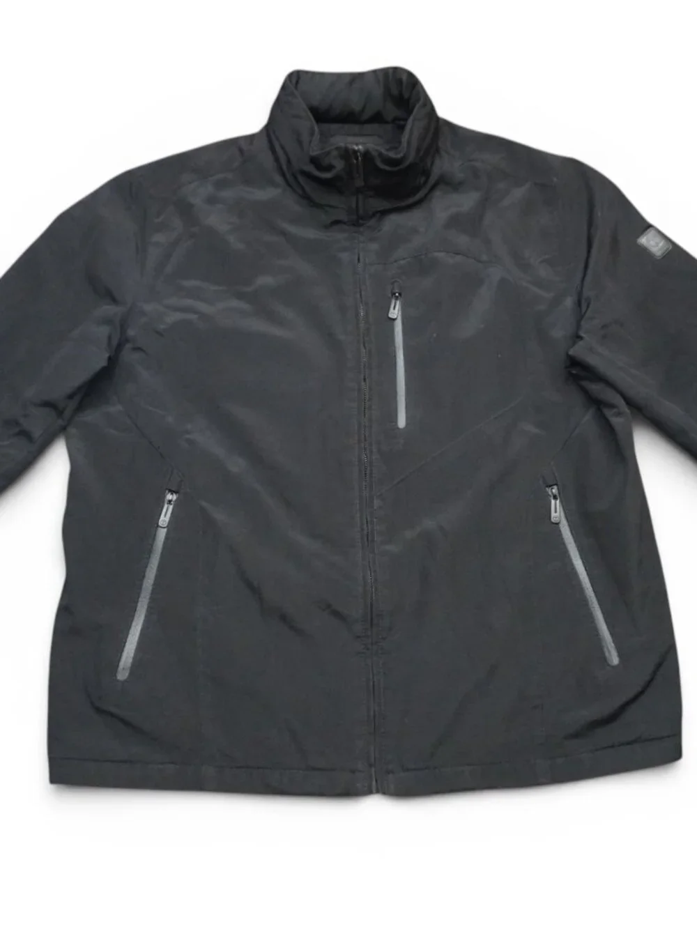 Tumi T-Tech Jacket Mens XL Black Softshell Insulated Full Zip Travel Outdoor